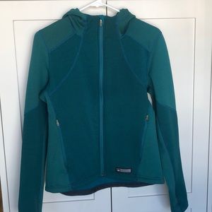 REI hooded sweater jacket women’s S